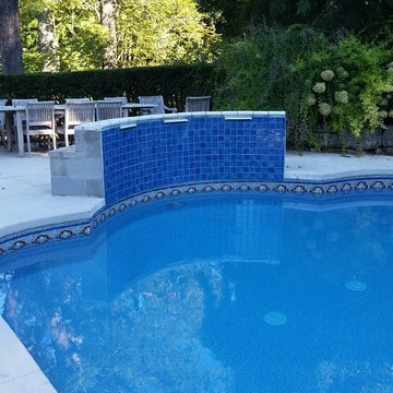 Swimming Pool Waterfalls and features