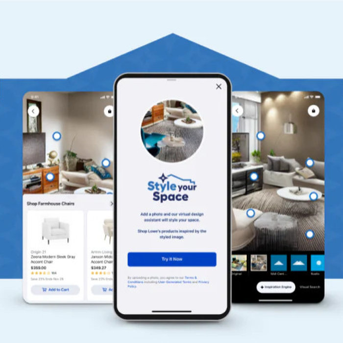 Lowe's Style Your Space Tool