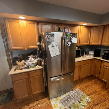 Water Damage Kitchen Remodel