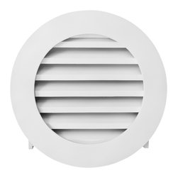 Full-Round Louver Vents - Registers Grilles And Vents