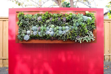 Inspiration for a contemporary exterior home remodel in San Diego