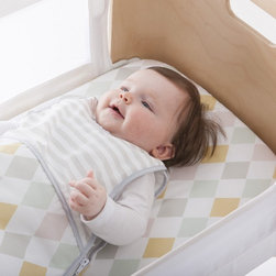 Bednest Fitted Sheet : Harlequin Dawn - Baby Bedding