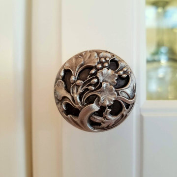 Florid Leaves Knob NHK-102-SN