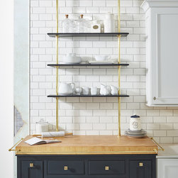 Wellborn Cabinet's Open Shelving - Products
