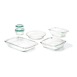 8-Piece Glass, Bake, Serve and Store Bakeware Set - Bakeware Sets