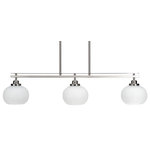 Toltec Lighting - Toltec Lighting 2636-BN-212 Odyssey 3 Island Light Shown In Brushed Nickel Finis - Odyssey 3 Island Lig Brushed Nickel *UL Approved: YES Energy Star Qualified: n/a ADA Certified: n/a  *Number of Lights: Lamp: 3-*Wattage:100w Medium bulb(s) *Bulb Included:No *Bulb Type:Medium *Finish Type:Brushed Nickel