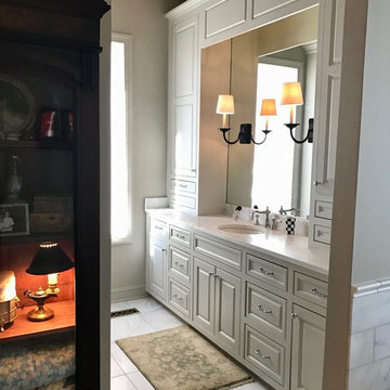 Every bathroom needs a rug...three Oushaks make it complete!