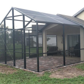 Screen Room with Screen Roof