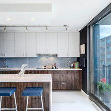 glass tile backsplash