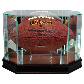 Octagon Football Display Case