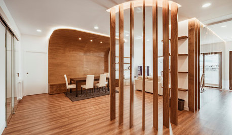Casas Houzz: Un gran piso de espacios amplios y cálidos en Madrid