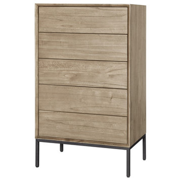 Hathaway Chest/Dresser, Drifted Sand, 5 Drawers