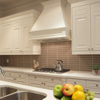 Stainless Steel Range Hood With 3  Speed Button Control, Stainless Steel, 28 in.