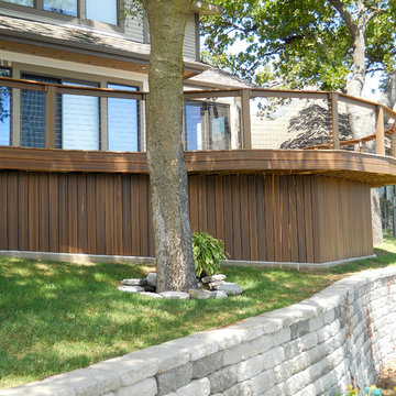 Grand Lake Deck -- Envision Distinction Spiced Teak composite decking