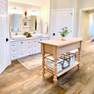 Vintage Inspired Bathroom - Designed via my Online Design Service