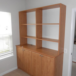 Home Office in Candlelight; Ashburn, VA - Storage Cabinets