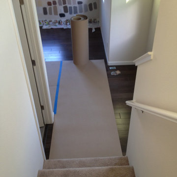 Hardwood Flooring and Stairs - Staple down over cork underlayment