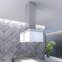 34&Prime; Murano Fortuna Island Range Hood - Range Hoods And Vents
