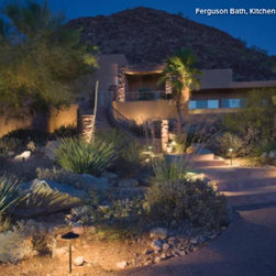 Kichler Dome 22" LED Path and Spread Ligh - Path Lights