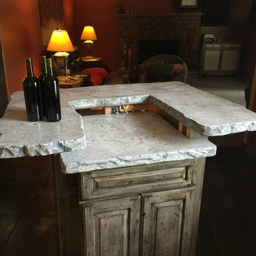 Tuscan Kitchen Concrete Countertop - Poland, OH