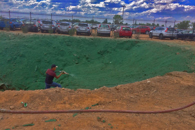 Photo of a southwestern landscaping in Albuquerque.