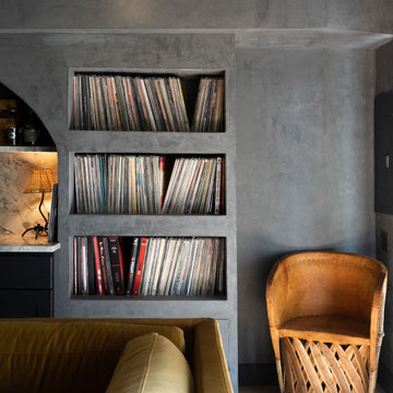 Record Room Remodel Photography