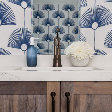 Powder Room Makeover: A Ladera Ranch Gem