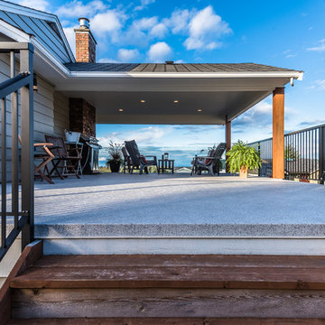 Ocean View Deck and Exterior Facelift