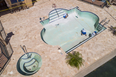 Inspiration for a pool remodel in Tampa
