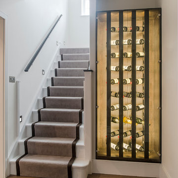 A small wine store in the basement lobby - no space is wasted
