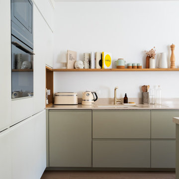 Un bureau transformé en appartement familial design – Projet Beaugrenelle