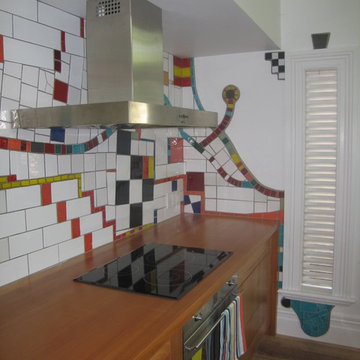 Tiled Kitchen Splashback