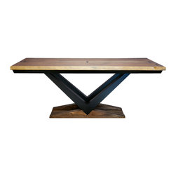 Mercury Live Edge Dining Table - Dining Tables