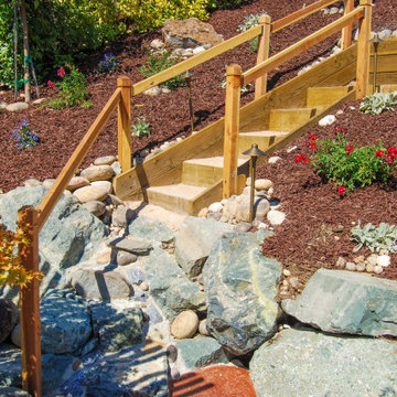 Terraced Backyard