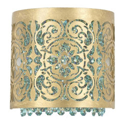 Schonbek Shadow Dance Wall Sconce in Heirloom Gold - Wall Sconces