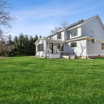 Home Rear Exterior & Backyard | Second Floor Addition Wyckoff NJ