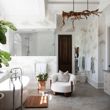 Serene Woodland Spa Retreat