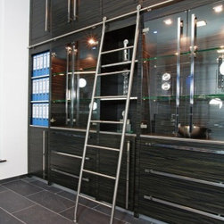 Custom Library - Display And Wall Shelves 