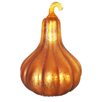Mercury Glass Gourd Matte