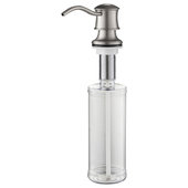 Essentials Wall-Mounted Soap Dispenser with Holder in Brushed Nickel  InfinityFinish