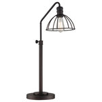 Lite Source - Gaius 1 Light Table Lamp, Dark Bronze - This 1 light Table Lamp from the Gaius collection by Lite Source will enhance your home with a perfect mix of form and function. The features include a Dark Bronze finish applied by experts.