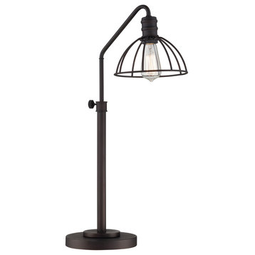 Gaius 1 Light Table Lamp, Dark Bronze