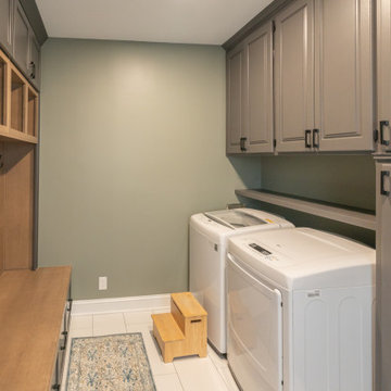 Overland Park Kitchen Remodel with Pantry Addition + Speakeasy Powder Bath