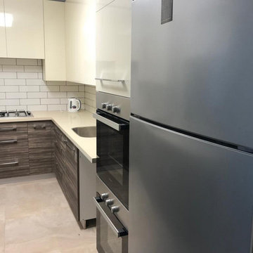 maximize space in a small kitchen for a large family