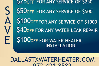 Dallas TX Water Heater