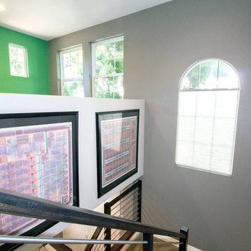Open Loft with Feature Wall