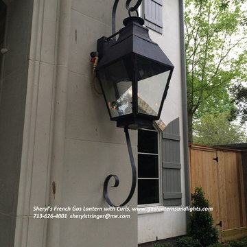 French Style Gas and Electric Lanterns by Sheryl Stringer