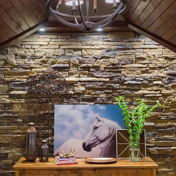 Rustic New Jersey Den