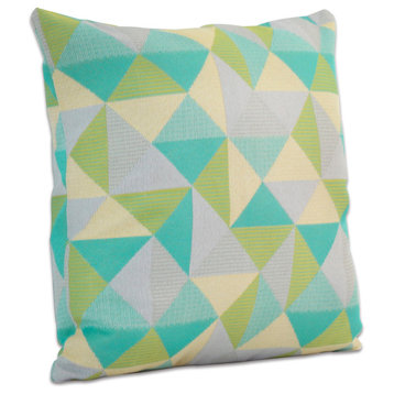 18"x18" Pacifica Accent Throw Pillow by Astella, Ruskin Lagoon