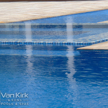 Sunken Spa For The Vanilla Ice Project Season 5 Pool That Van Kirk & Sons Pools